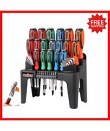 Complete 44-Piece Magnetic Screwdriver Set with Ergonomic Grip and Assor... - $734.95 MXN