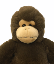 Monkey Build A Bear Plush BAB Brown Tan Chimp Ape Stuffed Animal 18&quot; - £19.27 GBP