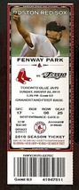 Toronto Blue Jays @ Boston Red Sox 2010 Ticket Josh Beckett - £2.39 GBP