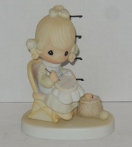 1979 Precious Moments Enesco Mother Sew Dear #E-3106 HTF - $32.97