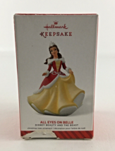 Hallmark Keepsake Christmas Ornament Disney Beauty Beast All Eyes On Belle 2014 - £27.65 GBP