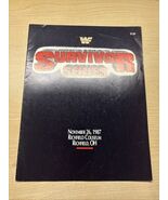 WWF Survivor Series Program Nov 26, 1987 Richfield Coliseum Hogan Andre ... - $367.51 MXN