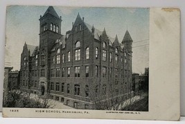 Harrisburg  Pa High School c1906 Postcard G4 - $6.99