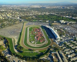 Santa Anita Park Race Track 8X10 Photo Horse Racing Picture La - £3.85 GBP