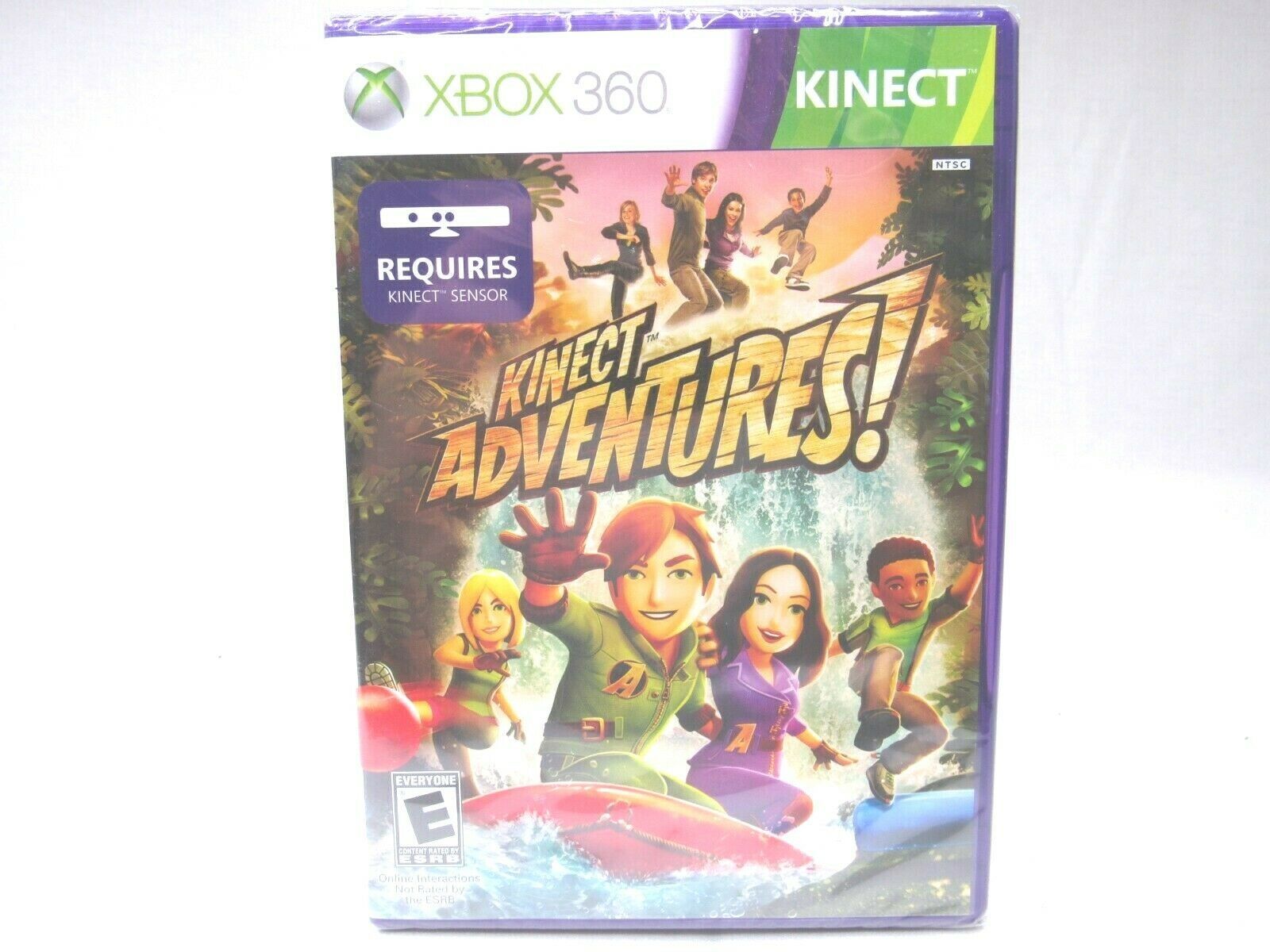 Primary image for Kinect Adventures! XBOX 360 Kinect Video Game Physical Activity Fun Parties NEW