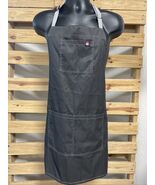 Wendy&#39;s Employee Gray Work Apron OS Barco Uniforms Fast Food KG JD - $363.98 MXN