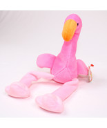 Rare Ty Beanie Babies Pinky The Flamingo Plush Toy Retired Stuffed Anima... - £7.66 GBP