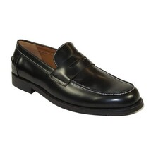 Men's Shoes STEVE MADDEN Leather Upper Penny Slip on Natan Black image 12