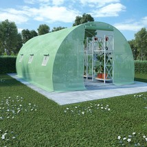 Greenhouse Green Polyethylene mesh fabric and galvanized steel - €245,82 EUR
