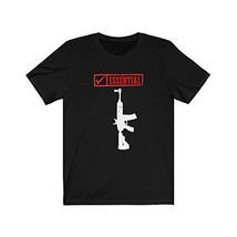 Patriotic American Gift, Pro Second Amendment Gun Shirt, Essential T-Shirt Black - £20.56 GBP