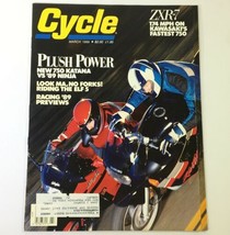 VTG Cycle Magazine March 1989 - 750 Katana vs &#39;89 Ninja / ZXR-7 Kawasaki 750 - £10.62 GBP