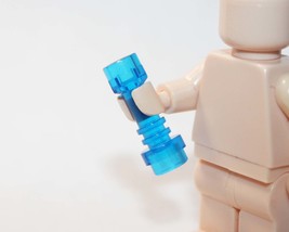 Minifigures Blocks Blue Clear Lightsaber Base Jedi Sith Star Wars For - $1.82