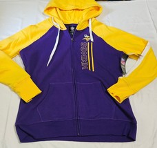 NFL Team Apparel Hoodie Full Zip Minnesota Vikings Hooded Sweatshirt Wom... - $25.00