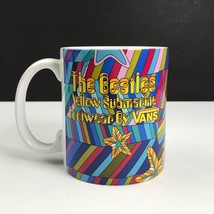 The Beatles Yellow Submarine Footwear By Vans 2014 Colorful Promo Coffee Cup Mug - £13.38 GBP