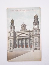 Chicago Church Holy Trinity Noble St 1910 Franklin Postcard Co. Posted - £7.31 GBP