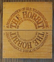 A Dramatization of J.R.R Tolkiens Classic The Hobbit on Four CDs Wooden Box - £27.68 GBP