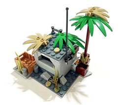 MV Military Bunker set Jungle WW2 for Army Minifigures US Shipping Warehouse - £23.91 GBP