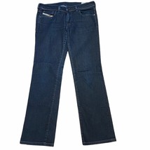 Diesel Ronhary Denim Jeans Womens 31W 34L Dark Blue Wash 008AA Cotton St... - $49.49