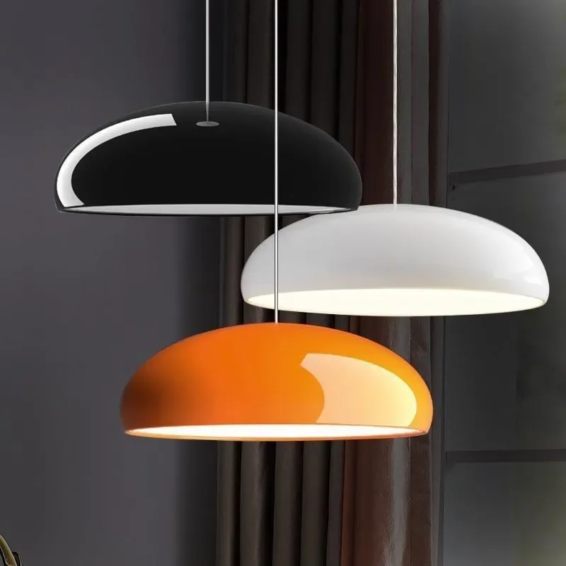 LED Nordic Pendant Light Macaron 35/45/60CM Round Hanging Luminaire Living Room - £66.92 GBP+