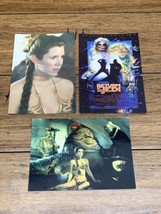 Vintage Star Wars Return Of The Jedi Postcards Lot Of 3 Jabba Lei Classico CV JD - £11.74 GBP