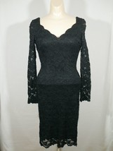 Vintage Molly Malloy Evening Dress Black Lacey Women’s size 4 - £31.44 GBP