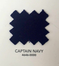 Sunbrella Acrylic Binding 1&quot; Sewing Edge Trim Navy 25 Yards Captain - £30.45 GBP