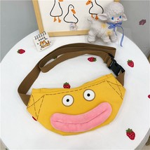 Unisex Novelty Canvas Crossbody Handbags Funny Shoulder Bags Hobo Bags Cute Zipp - £57.77 GBP