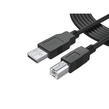Pwr 25Ft Extra Long USB-2.0 Cable Type-A to Type-B High Speed Cord for Audio Int - £20.60 GBP
