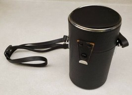 Vintage Vivitar Hard Lens Case With Strap For 5&quot; Long &amp; 2.25&quot; Diameter LENS - $19.60