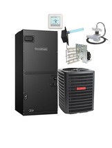 4 Ton Goodman 14.3 Seer Heat Pump System With Heater, Thermostat, UV Lig... - $4,405.10