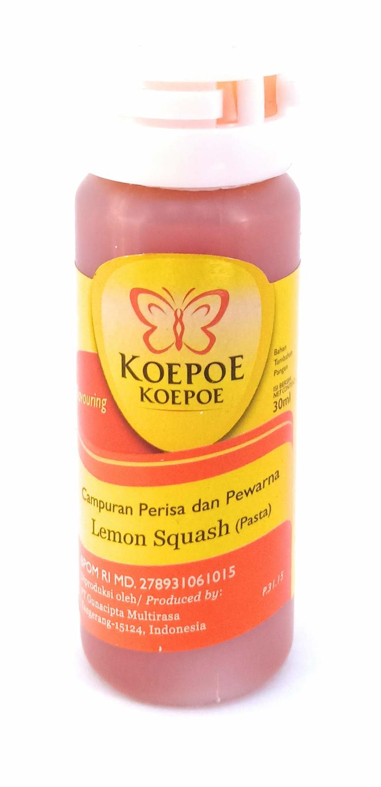 Koepoe-koepoe Lemon Squash Paste Flavour Enhancer, 30ml (Pack of 3) - $29.42