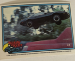 Knight Rider Trading Card 1982  #33 William Daniels Kitt - $1.97