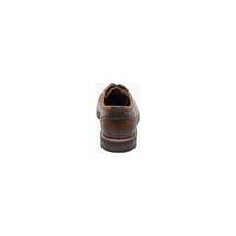 Men's Nunn Bush Centro Flex Plain Toe Oxford Dress Shoes Cognac 84982-221 image 2