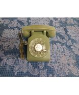 Bell System Western Electric Rotary Desk Phone Vtg Military Green Untest... - €42,49 EUR
