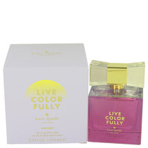 Live Colorfully Sunset by Kate Spade 3.4 oz Eau De Parfum Spray - $50.00