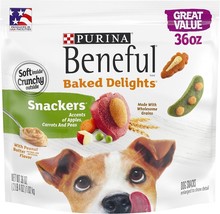 Purina Beneful Made in USA Facilities Dog Training Treats, 36 oz. Pouch - $19.75