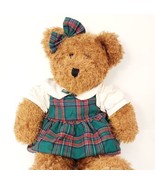 JC Penney Bear Holiday Collection Christmas XL Vintage Stuffed Animal PL... - $47.85 CAD
