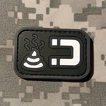 Shit Magnet Morale Patch - PVC Rubber Morale Patch, Hook Backed by NEO T... - £10.20 GBP