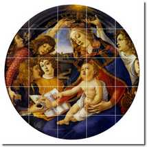 Sandro Botticelli Religious Painting Ceramic Tile Mural P00679 - £196.65 GBP+