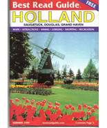 Vintage Holland Best Read Guide Saugatuck Douglas Grand Haven Maps Attra... - $4.94