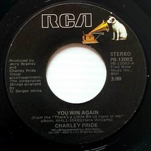 Charley Pride - You Win Again / There&#39;s A Little Bit of Hank in Me [7&quot; 45 rpm] - £2.72 GBP
