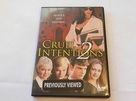 Cruel Intentions 2 DVD 2001 Drama Widescreen Full Screen Robin Dunne Amy Adams - £15.77 GBP