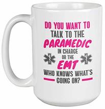 Make Your Mark Design Paramedic In Charge Funny Quote Coffee &amp; Tea Mug for Men a - £19.88 GBP
