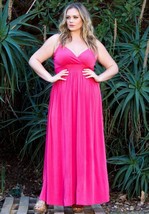 Sexy SWAK Designs Plus Size Sabrina Maxi Party Cruise Club Dress, Glamorous - £54.25 GBP