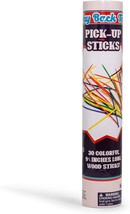 Way Back Toys Pick Up Sticks 30 Colorful Wooden Sticks and Easy to Carry... - $16.56
