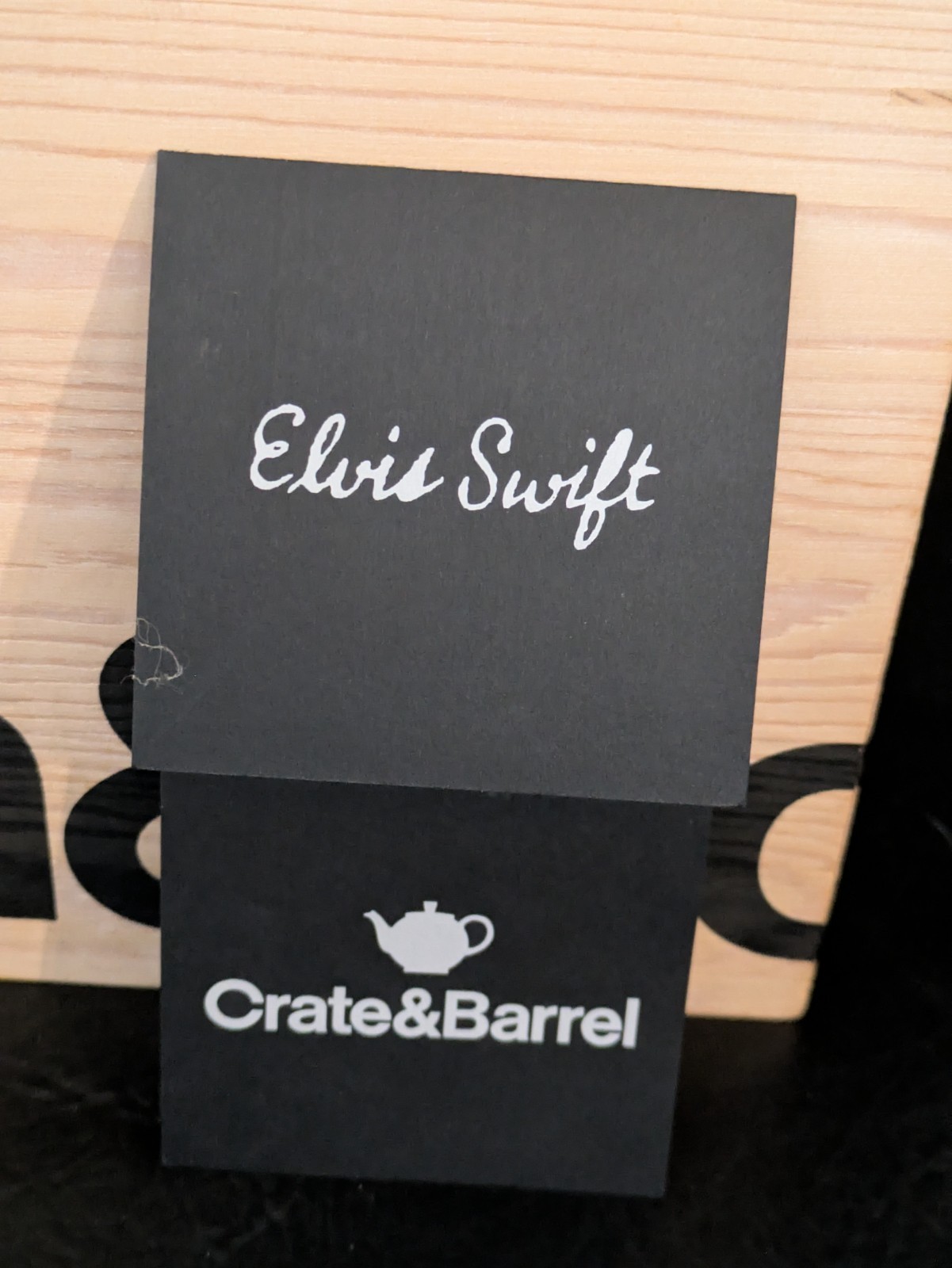 Crate & Barrel Elvis Swift Cat Dog Teapot 7 of 200 50th Anniversary Wood Box NEW Item image 11