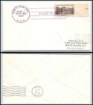 1957 US Cover - HPO Pasco &amp; Yakima, WA Trip 63 to White Plains, NY B7 - £2.33 GBP