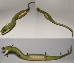 Minifigure Custom Toy Snake Monster Animal LOTR Hobbit fantasy horror - £10.30 GBP