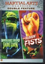 Moonlight Sword &amp; Jade Lion / Bloody Fists (Dvd) *New* Martial Arts Dbl. Ftr. - £6.37 GBP