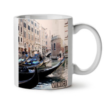 Photo Fashion Venice City NEW White Tea Coffee Mug 11 oz | Wellcoda - £12.64 GBP